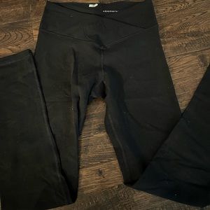 2 pairs of black leggings
